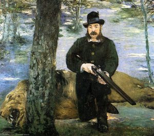 Portrait Von M. Pertuiset, Der Löwenjäger — Édouard Manet, Realism