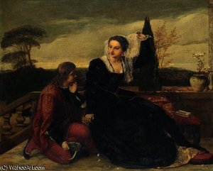 Olivia And Viola — James Clarke Hook