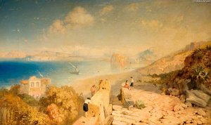 The Castle Of Ischia And The Gulf Islands — James Baker Pyne