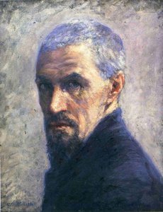 Self-portrait — Gustav Kajlebot, Impressionism