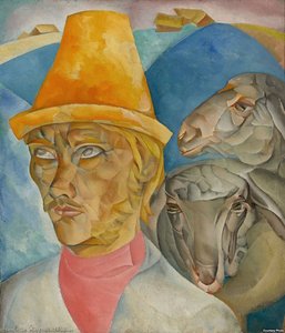 Shepherd In The Mountains — Boris Dmitrievich Grigoriev