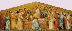 The Death Of The Virgin — Giotto Di Bondone, Proto Renaissance