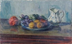 Fruit With Pitcher — Louis Ritman