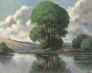The Big Tree, Rolleboise — Maximilien Luce