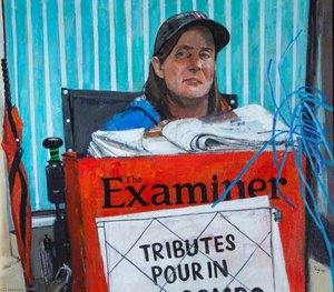 Bernadette William, Newspaper Seller