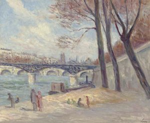 The Pont Des Arts — Maximilien Luce