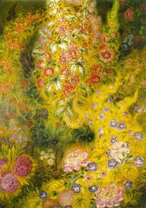 Exuberant — Kateryna Vasylivna Bilokur, Naive Art / Primitivism