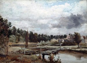 An English River — Frederick Waters (william) Watts