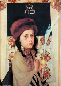 Child With Lulav — Isidor Kaufmann