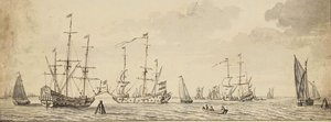 Voiliers — Abraham Storck (sturckenburch)