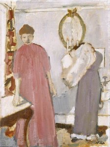 Two Figures In A Boudoir — Geoffrey Arthur Tibble