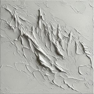 Monolithic Alabaster: A Sculptural Study Of Tectonic Motion And Frozen Light — David Moreau, Plaster & Texture Art