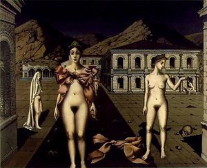 Untitled (9524) — Paul Delvaux