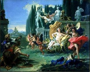 Xviii El Imperio De Flora — Giambattista Tiepolo, Baroque