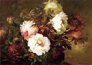 Peonies — Franz Bischoff
