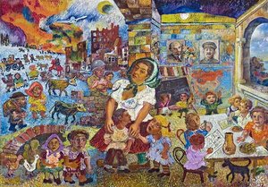 Children Of Stalingrad — David Davidovich Burliuk