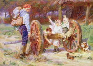 Happy As The Days Are Long — Frederick Morgan