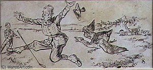 The Attacked Golfer — Henry Sandercock