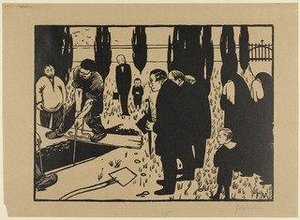 The Funeral — Félix Vallotton