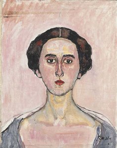 Portrait Of Valentine Godé-darel — Ferdinand Hodler