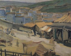 The City Of Constantine — Kuzma Petrov-vodkin