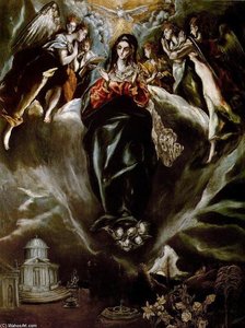 Die Verkündigung Der Heiligen Jungfrau Maria — El Greco