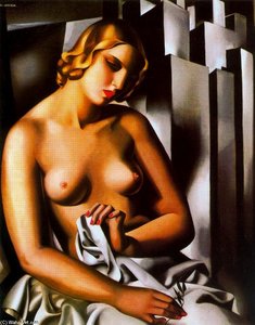 Nu Aux Buildings — Tamara De Lempicka