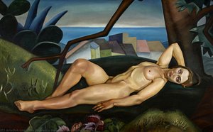 Girl Under A Tree — Efa Prudence Heward