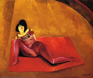 An Acrobat — Moïse Kisling, Post-impressionism