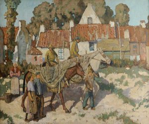 Shrimp Fishers Of La Panne — James Wright