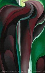 Jack-in-pulpit Abstraction - No. 5 — Georgia O'keeffe