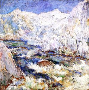 The Rapids, Yellowstone — John Henry Twachtman
