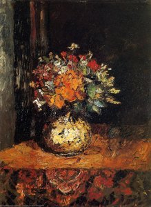 Bouquet Of Flowers — Adolphe Joseph Thomas Monticelli