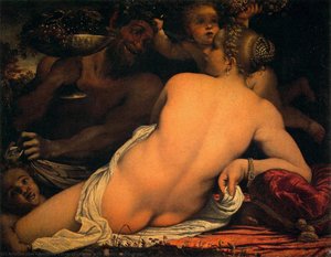Venus with a Satyr and Cupids