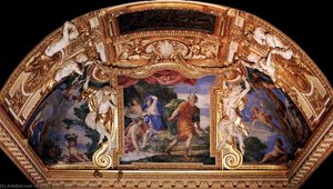 Ceiling Decoration — Giovanni Francesco Romanelli, Baroque
