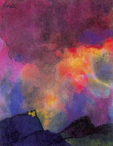 Dark Mountain Landscape — Emile Nolde