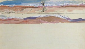 Atlas Mountains, Morocco (sketch) — James Mcbey