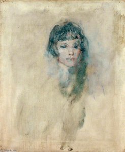 Head Of A Girl - — Ambrose Mcevoy