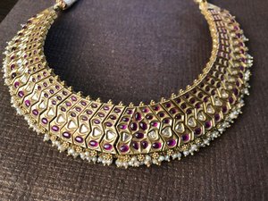 Kantasaram (necklace) — Citrine By Purvi Dhruv, Contemporary Realism