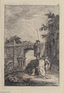 L'arc De Triomphe — Hubert Robert