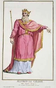 Alfred The Great - (849-99) — Pierre Duflos