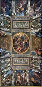 Ceiling painting Truth Pursued by Time