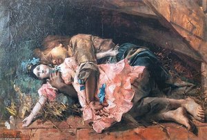La Poupee De Cosette — Léon François Comerre