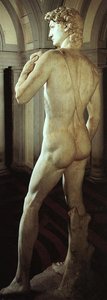 David (rear View) — Michelangelo Buonarroti