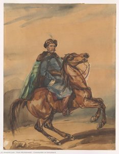 Commander On Horseback — Piotr Michałowski, Romanticism. Towards National Art