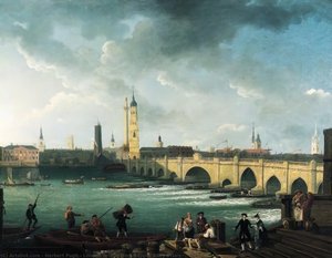 London Bridge from Pepper Alley Stairs