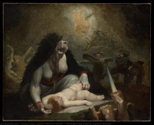 The Night-hag Visiting Lapland Witches — Johann Heinrich Füssli, Romanticism