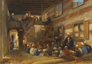 In The Classroom — Konstantin Yegorovich Makovsky