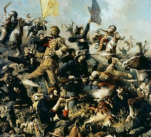 Battle Of Little Bighorn, 25th June — Edgar Samuel Paxson