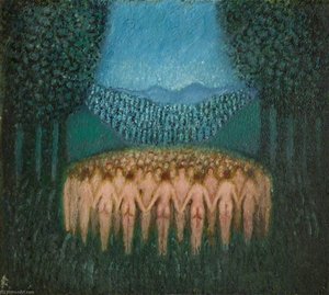 Nude Figures (recto)